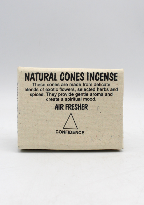 Confidence Tibetan Natural Cone Incense