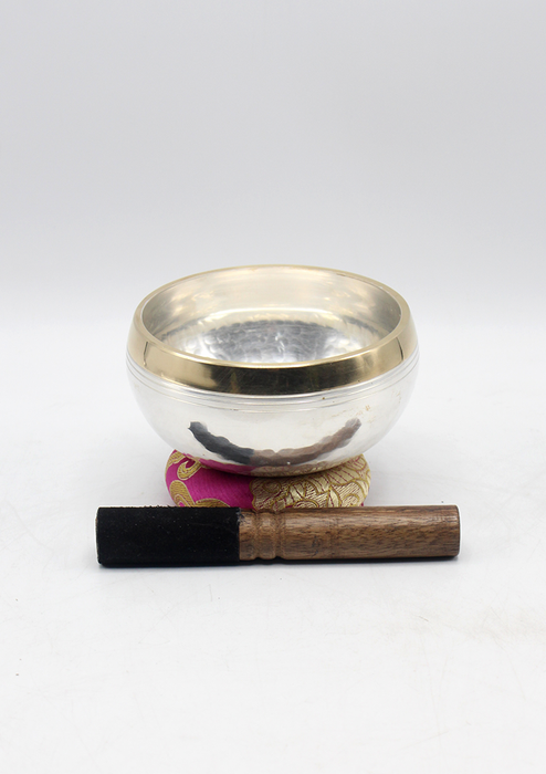 Silver  Plated Singing Bowl 4"