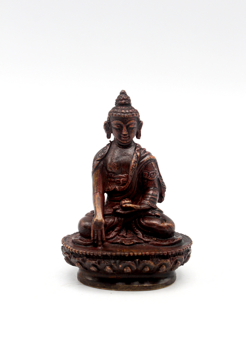 Copper Mini Shakyamuni Statue 2"