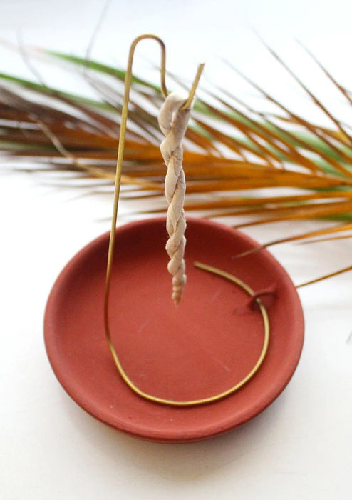 Ceramic  Rope Incense Burner