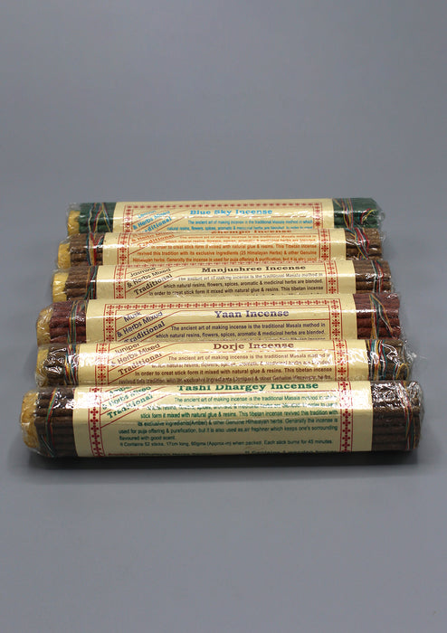 Juniper and Herbs Mixed Dorje Tibetan Incense
