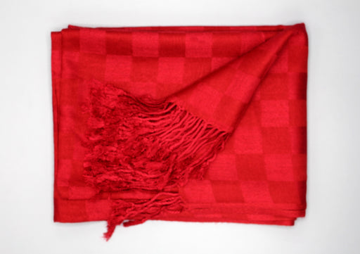 Maroon Red Elegant Women's Wrap Shawl - nepacrafts