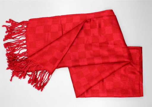 Maroon Red Elegant Women's Wrap Shawl - nepacrafts