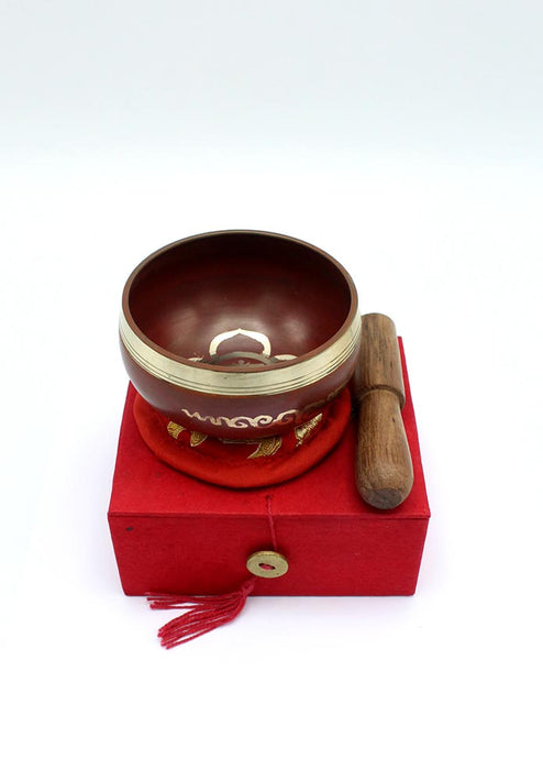 Muladhara Singing Bowl Gift Set 3 Inch - Root Chakra