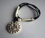 Tibetan Om Sun Power Bone Necklace - nepacrafts