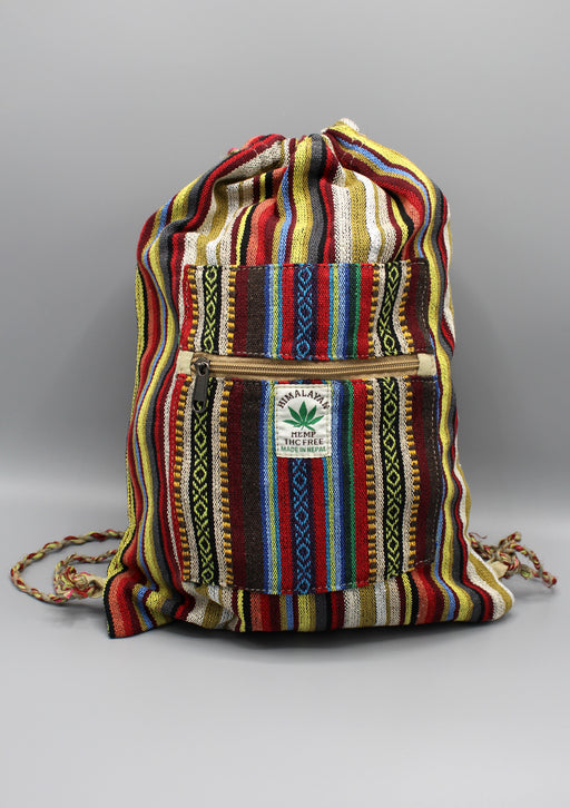 Trendy Gheri Drawstring Backpack - nepacrafts