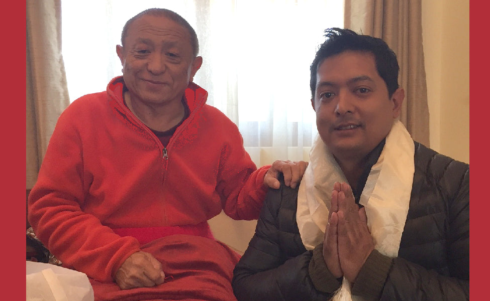 Meeting His Holiness Chokyi Nyima Rinpoche-Eventful, Spiritual Statue Blessing