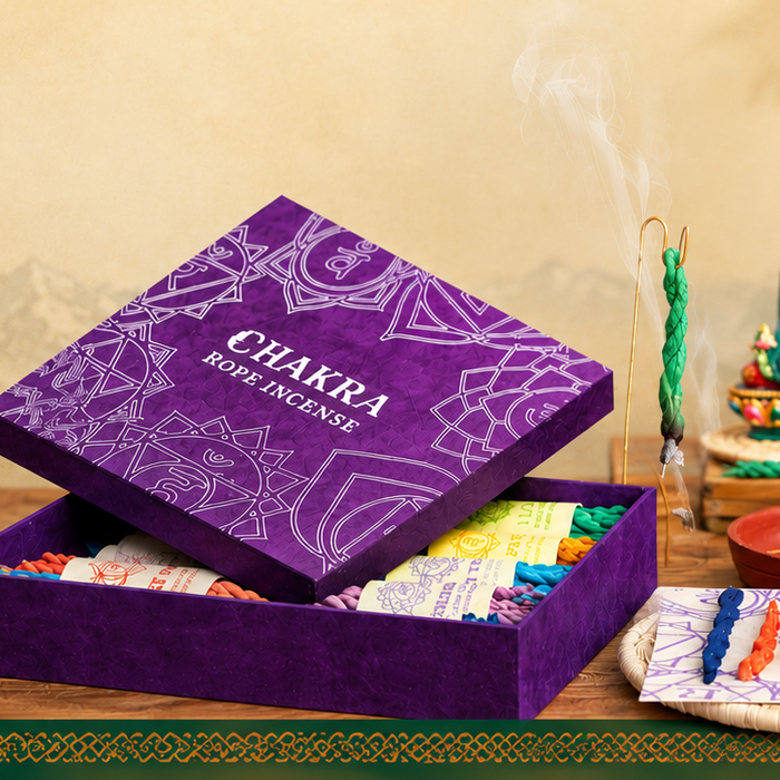 How to burn rope incense