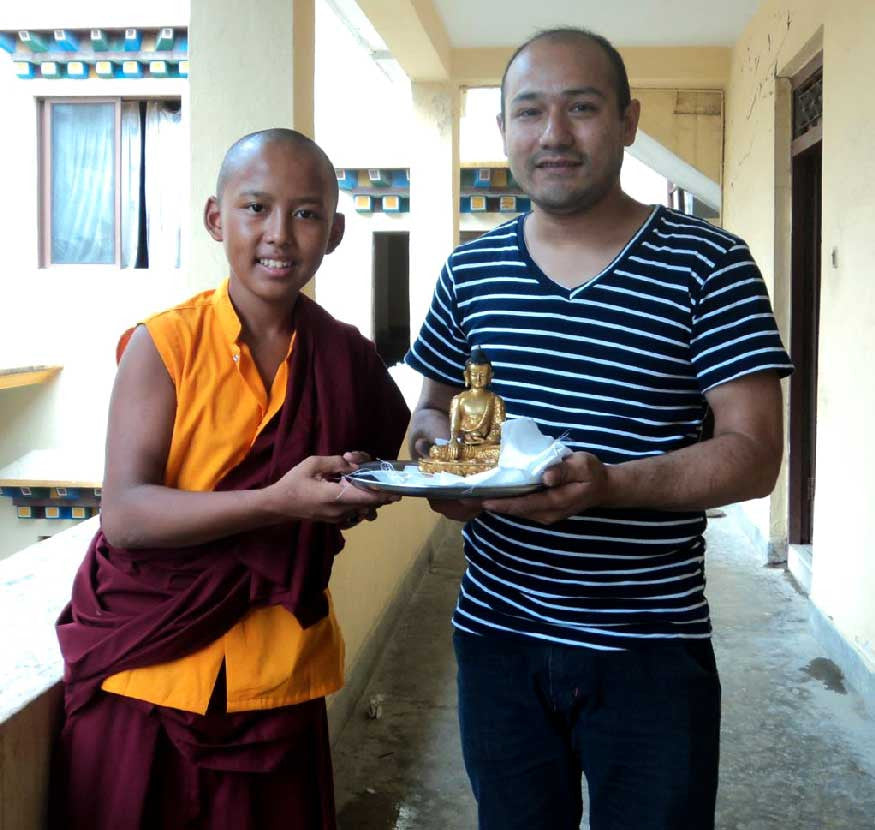 Statue Blessing Ceremony: Giving life to a statue