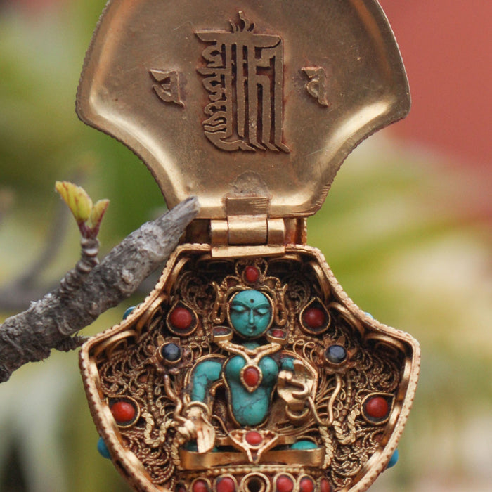 Tibetan Ghau: The Sacred Amulet Box of Himalayan Buddhism
