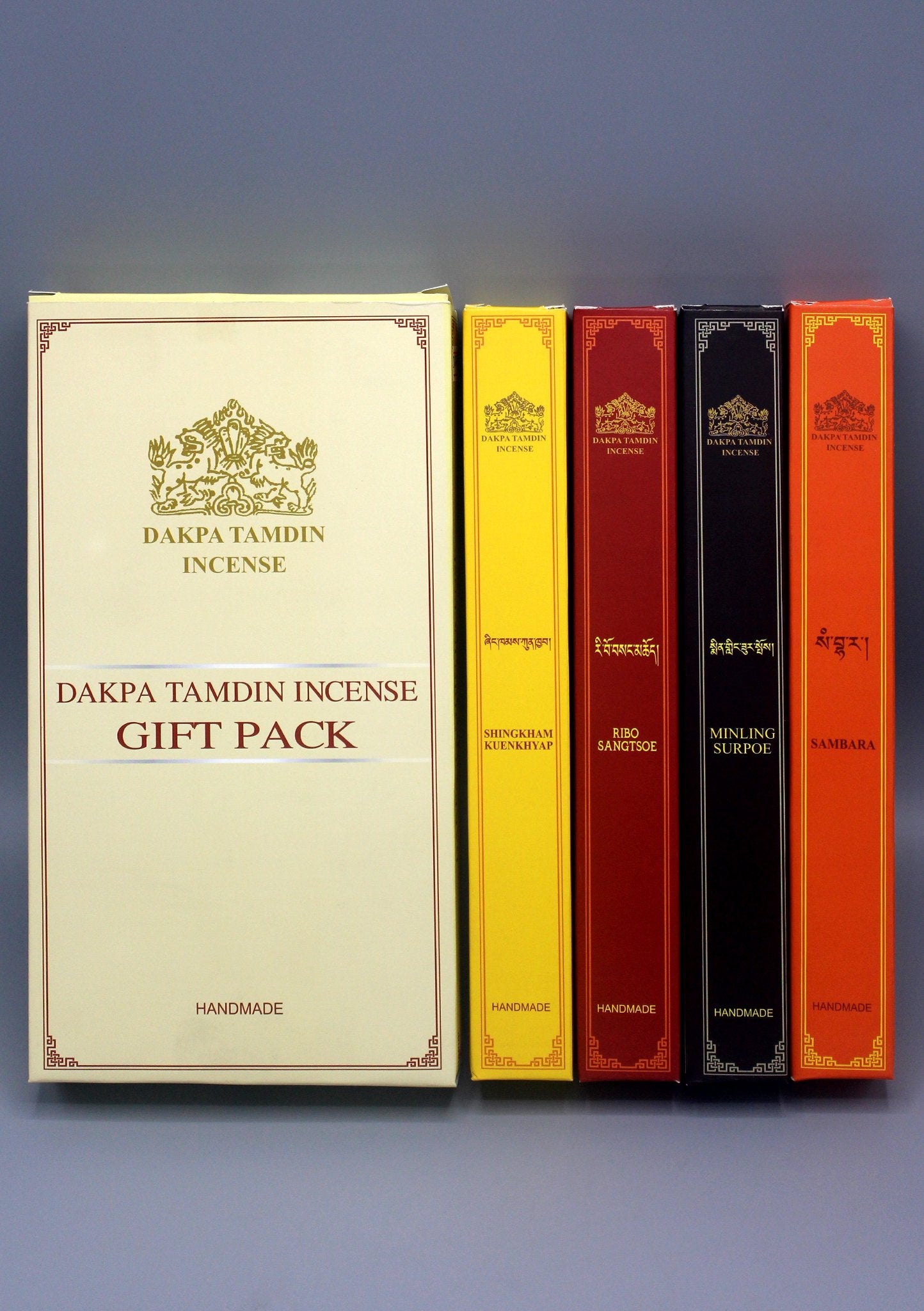 DAKPA TAMDIN TIBETAN INCENSE Since 1969 With the blessings of Dukpoema; goddess of incense