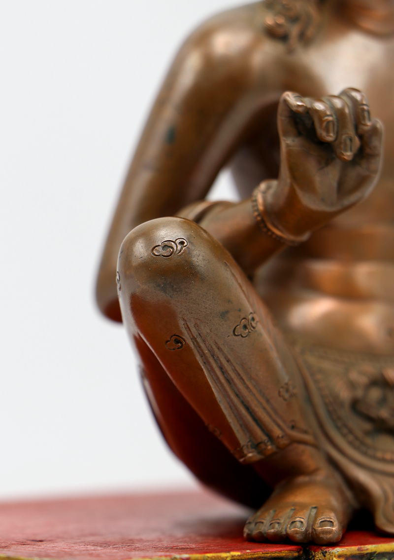 Mastercraft Copper Bodhisattva Avalokiteshvara Newar Art Statue