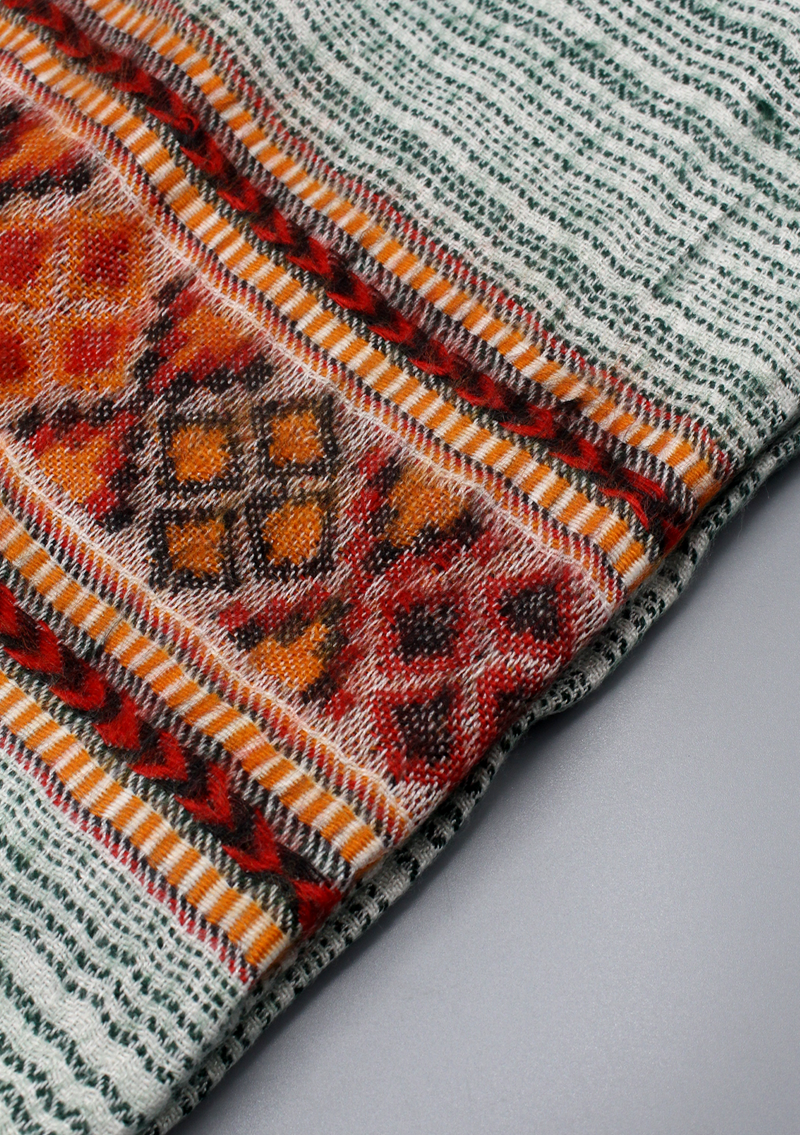 Nepali Hand Loomed Nazakat Woolen Shawl