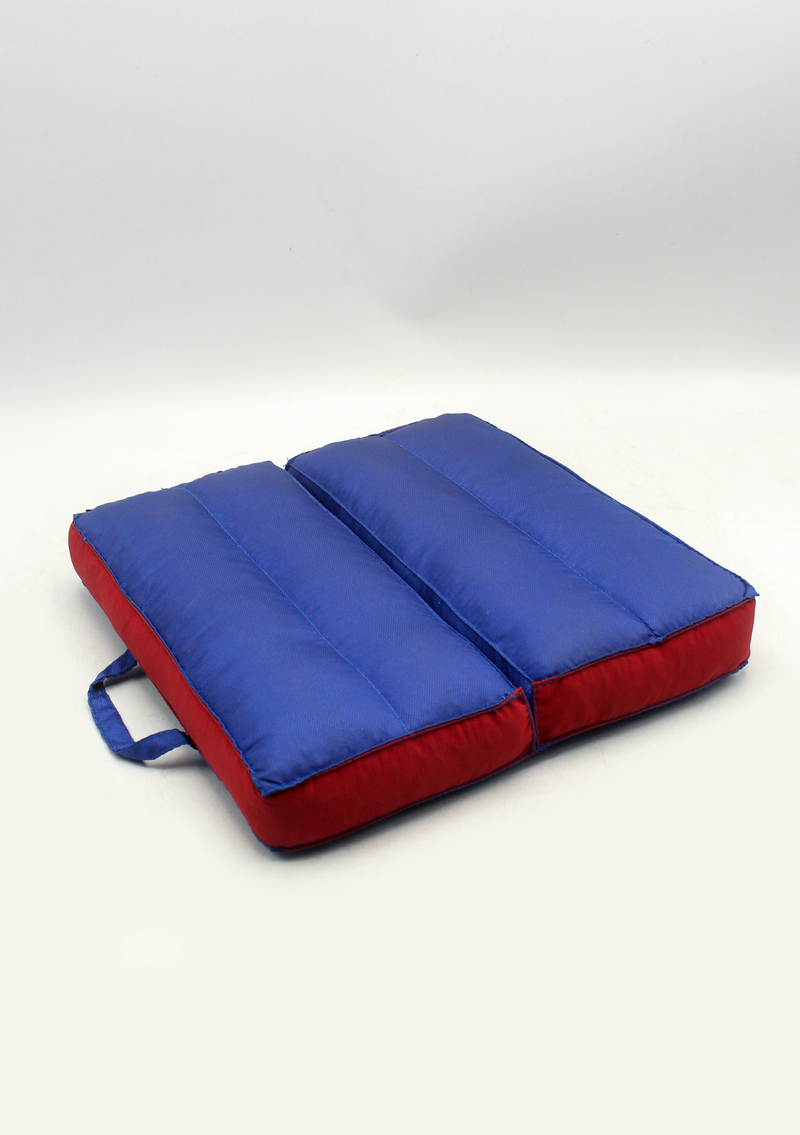 Blue Foldable Meditation Cushion