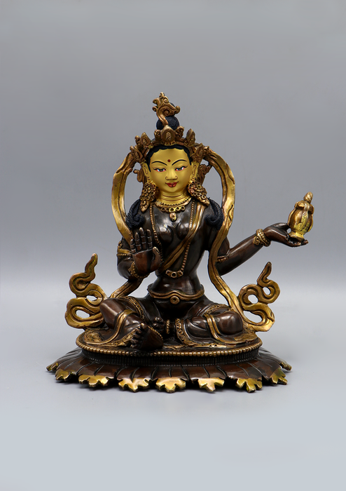 Gold Plated Eight Manifestations of Guru Padmasambhava (Set of 10)