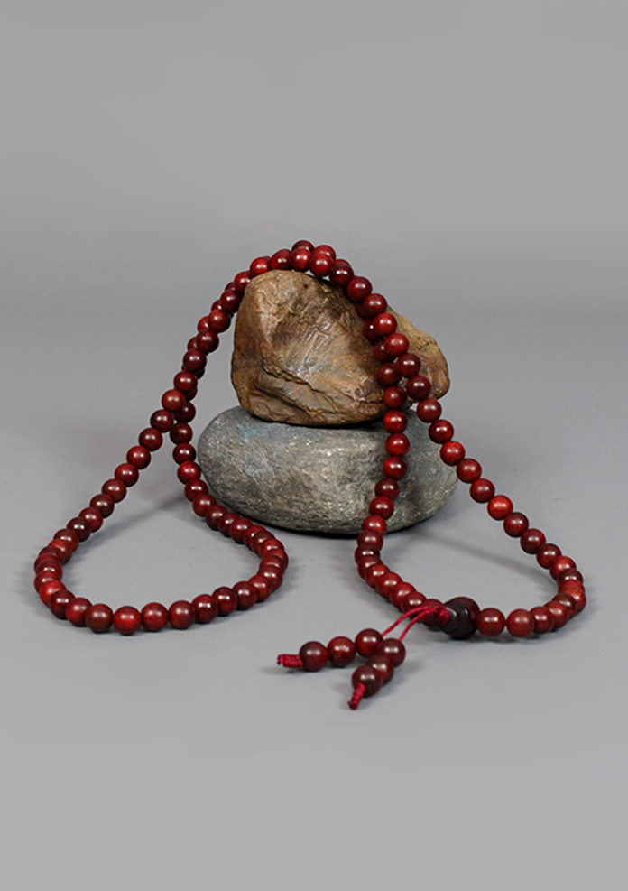Red Rosewood 108 Beads Prayer Mala