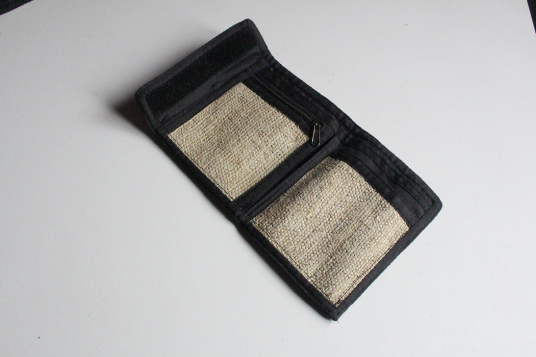 Embroidered Hemp Wallets