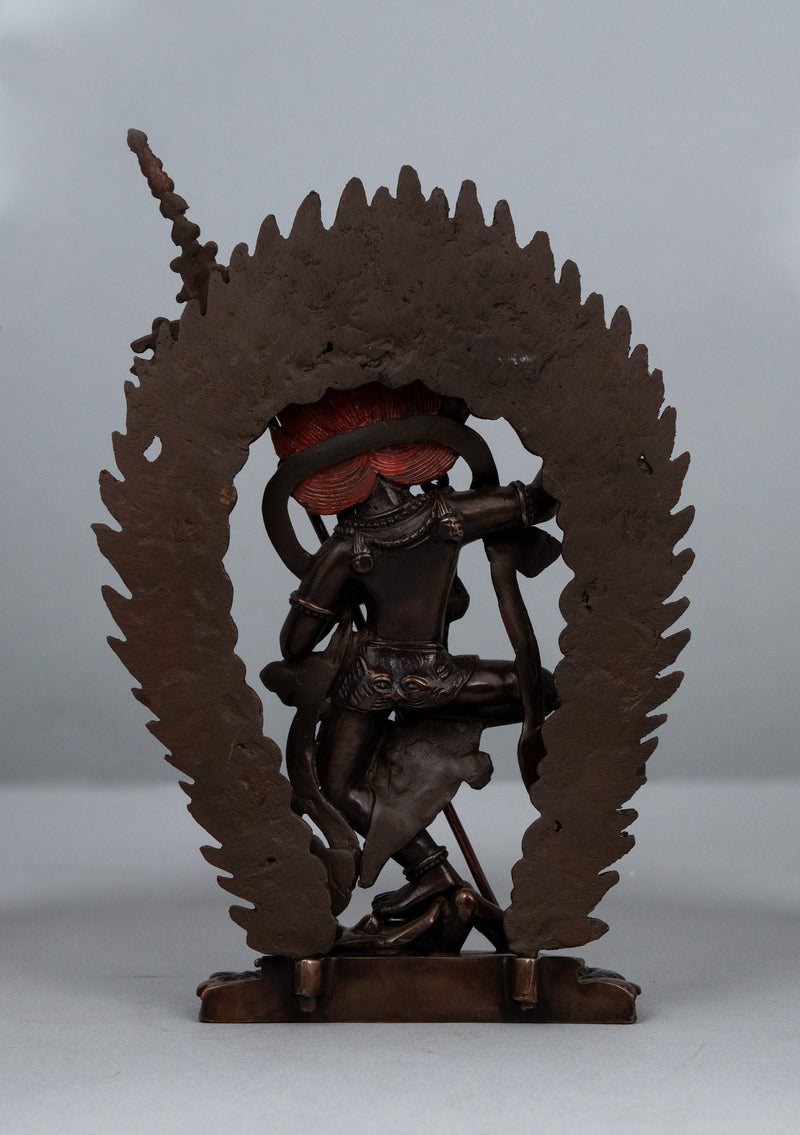 Copper Oxidized Vajrabarahi Statue