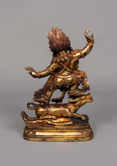 Fully Gold Plated Antique Yamantaka