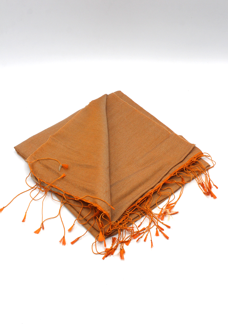 Silky Water Pashmina Shawl-Honey