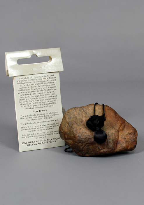 Tibetan Herbal Amulet-Nagpo Gujar