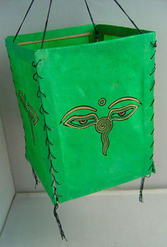 Buddha Eyes Lokta Paper Lamp Shades