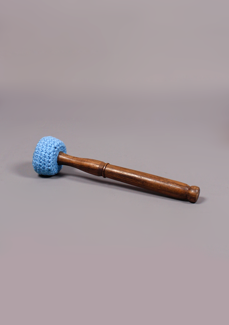 Crochet Drum Stick for Singing Bowl and Gong - Medium
