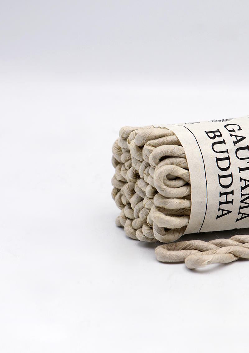 Handcrafted Artisanal Gautama Buddha Nepali Rope Incense