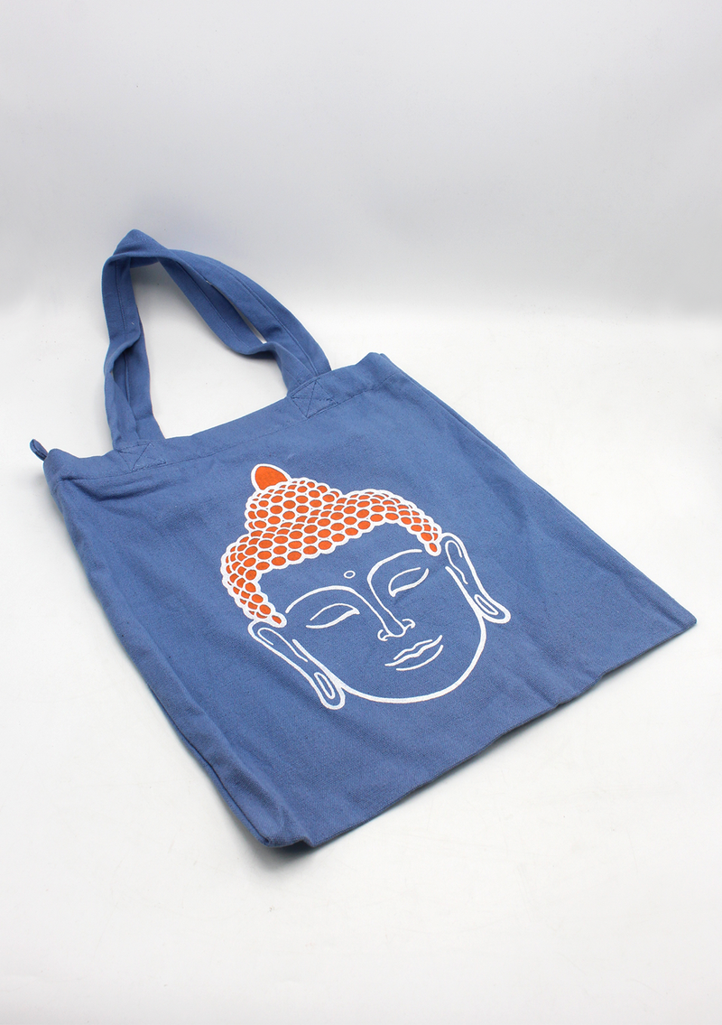 Cotton Buddha Printed Tote Bag