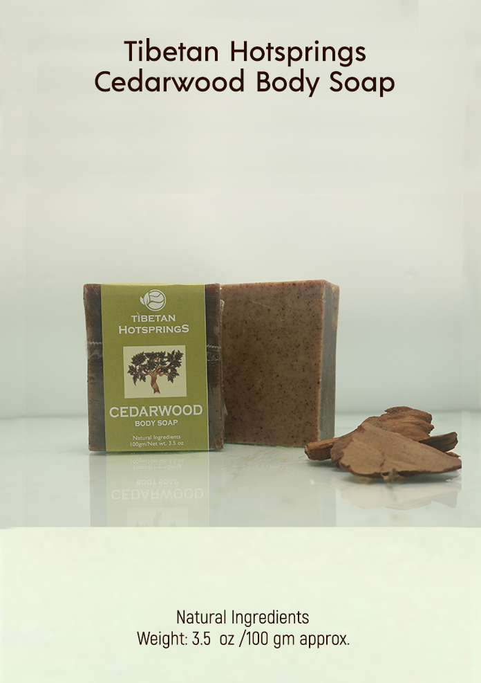 Tibetan Hotsprings Cedarwood Body Soap