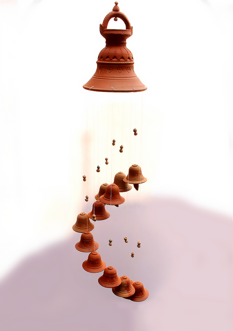 HandCrafted Ceramic Wind Chime Bell