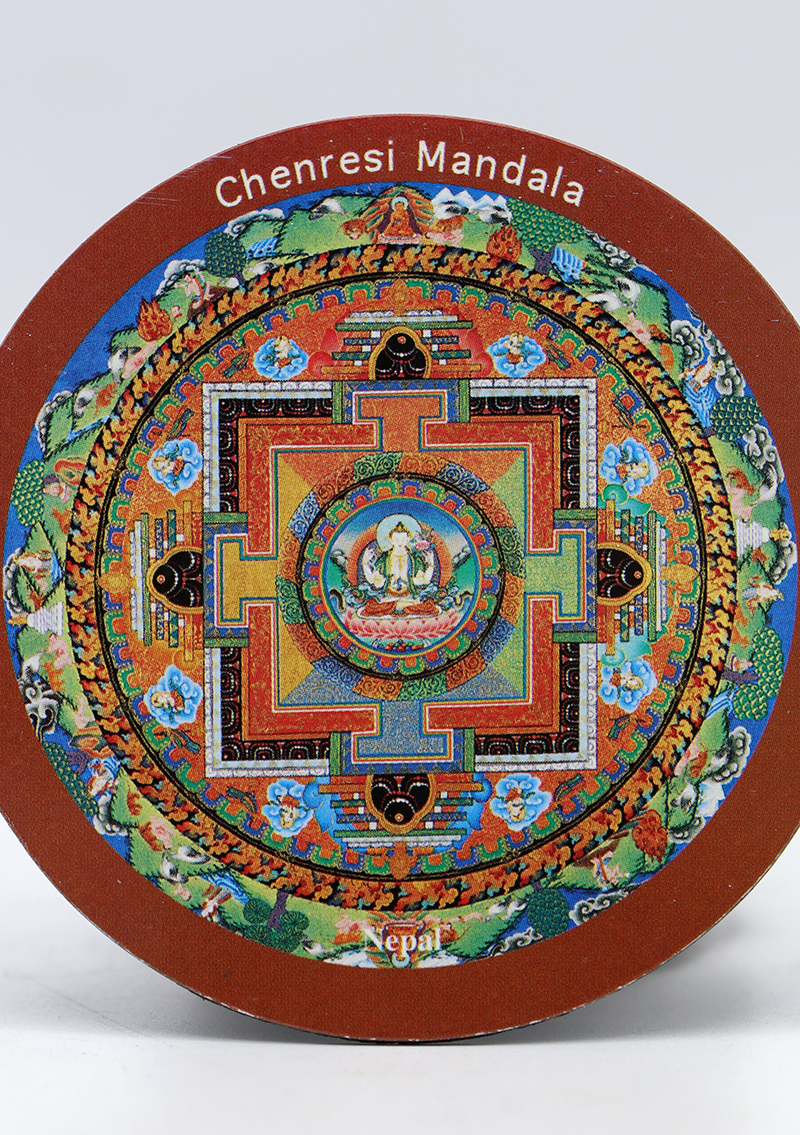 Deities Mandala Fridge Magnets