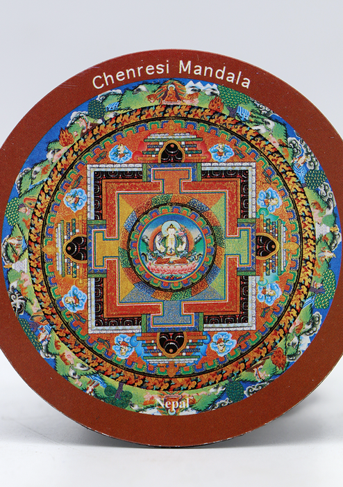 Deities Mandala Fridge Magnets