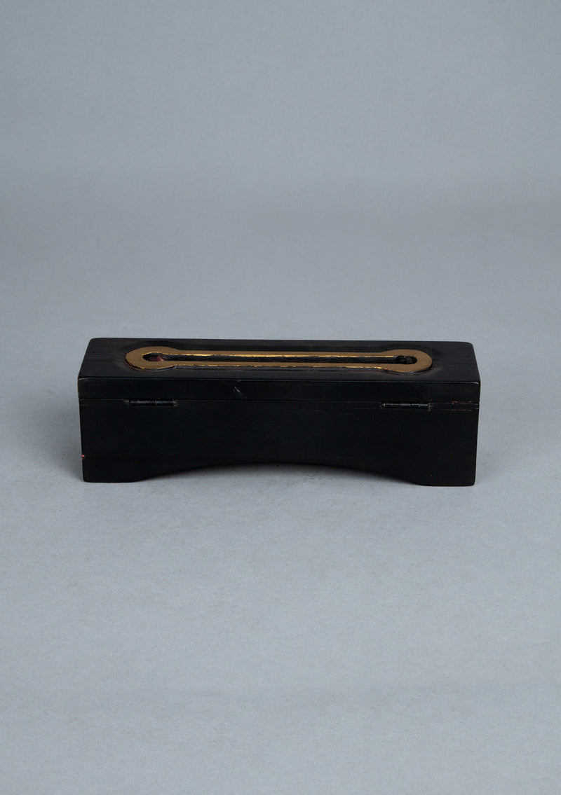 Handpainted Tibetan Clouds Wooden Incense Burner