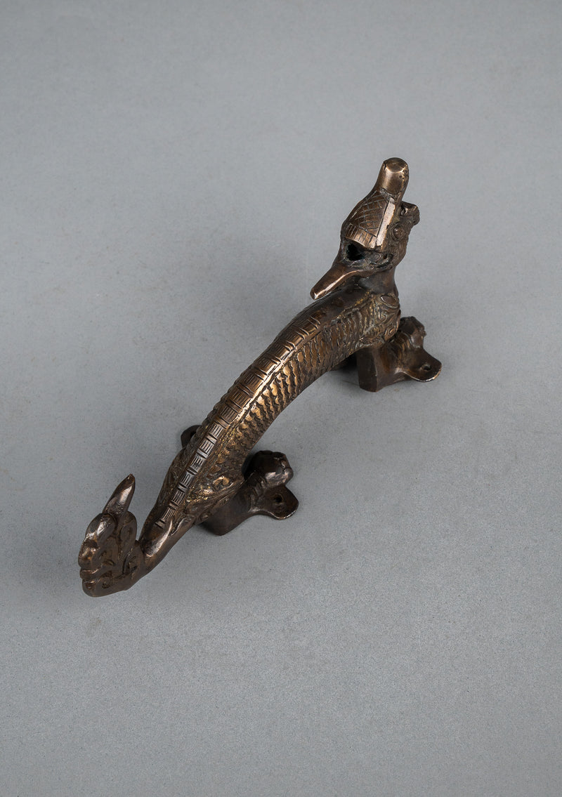 Brass Dragon Traditional Door Handle