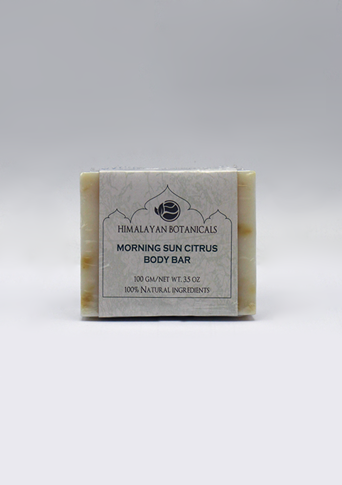 Himalayan Botanicals Morning Sun Citrus Body Bar Soap