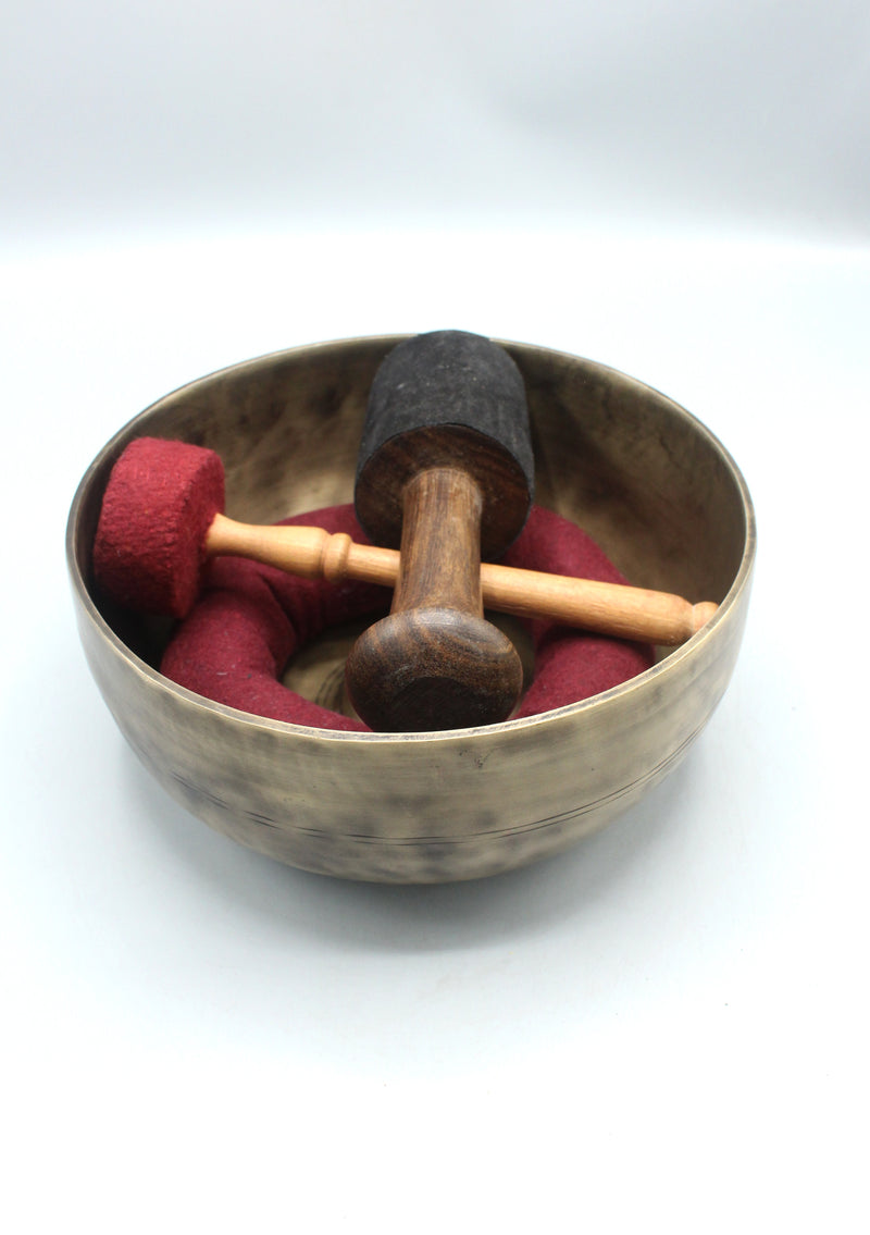 Tibetan Antique Lingam Singing Bowl