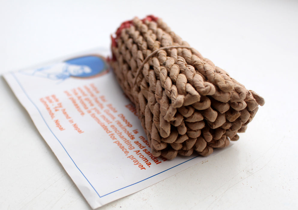 Nag Champa Rope Incense-Pack of 6