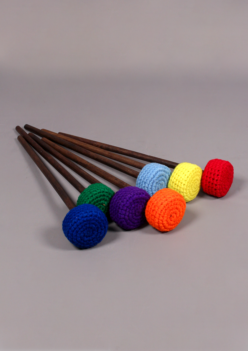 Crochet Drum Stick for Singing Bowl and Gong