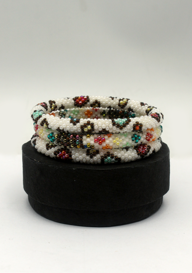 Langtang  Roll  on  Beads Bracelet Gift Set of 3 in Eco-Friendly  Jewelry Box