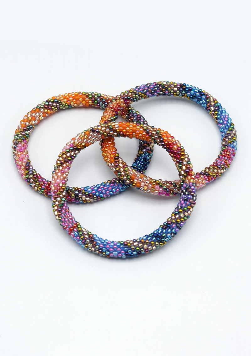 Alabama Roll on Beads Bracelet
