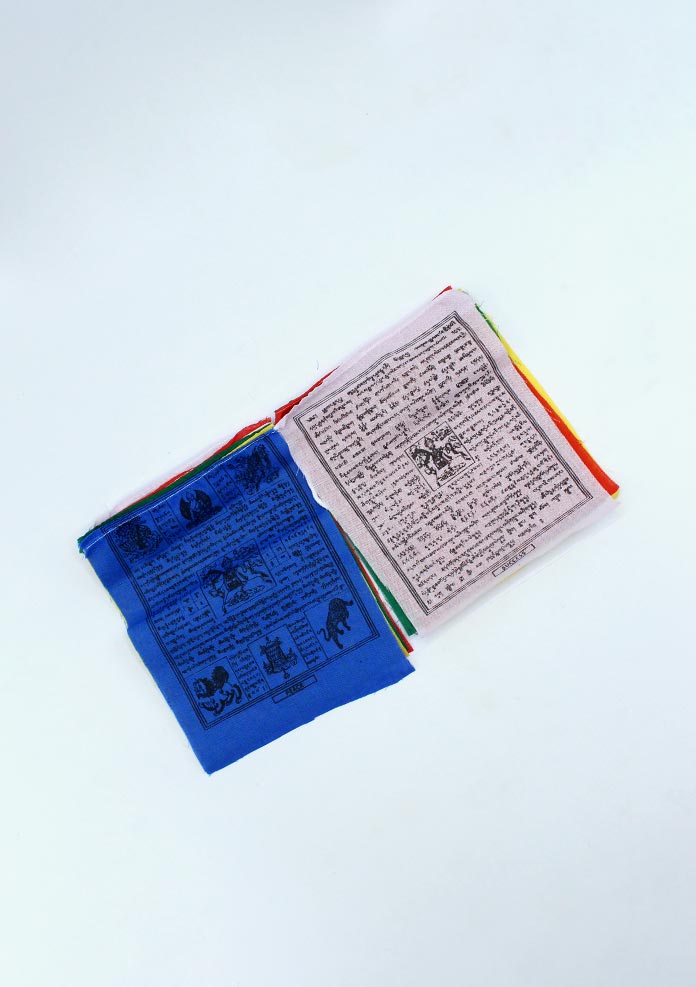 Tibetan Prayer Flags Gift Pack for Peace and Serenity