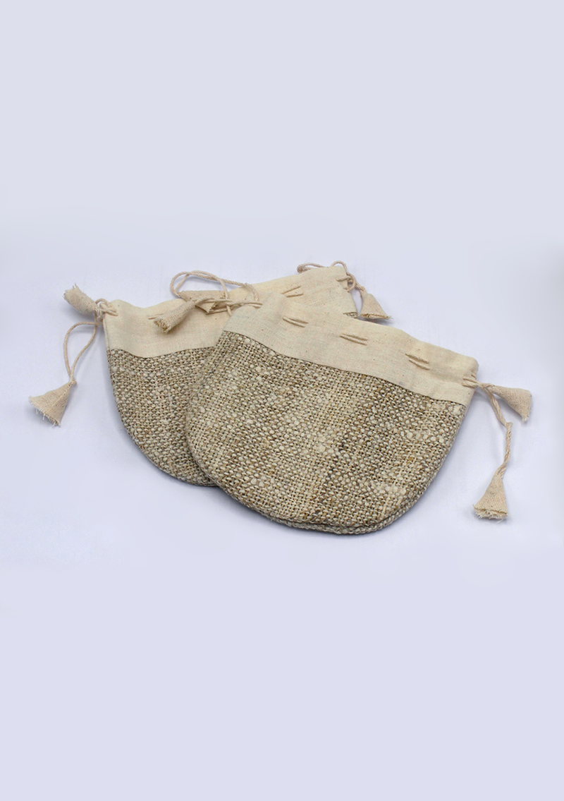 Handmade Ecofriendly Hemp Coin Purse