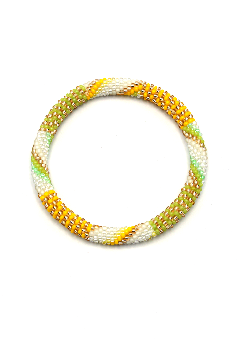 Kalaphatar Roll on Beads Bracelet Gift Set of 3 in Eco-Friendly Jewelry Box