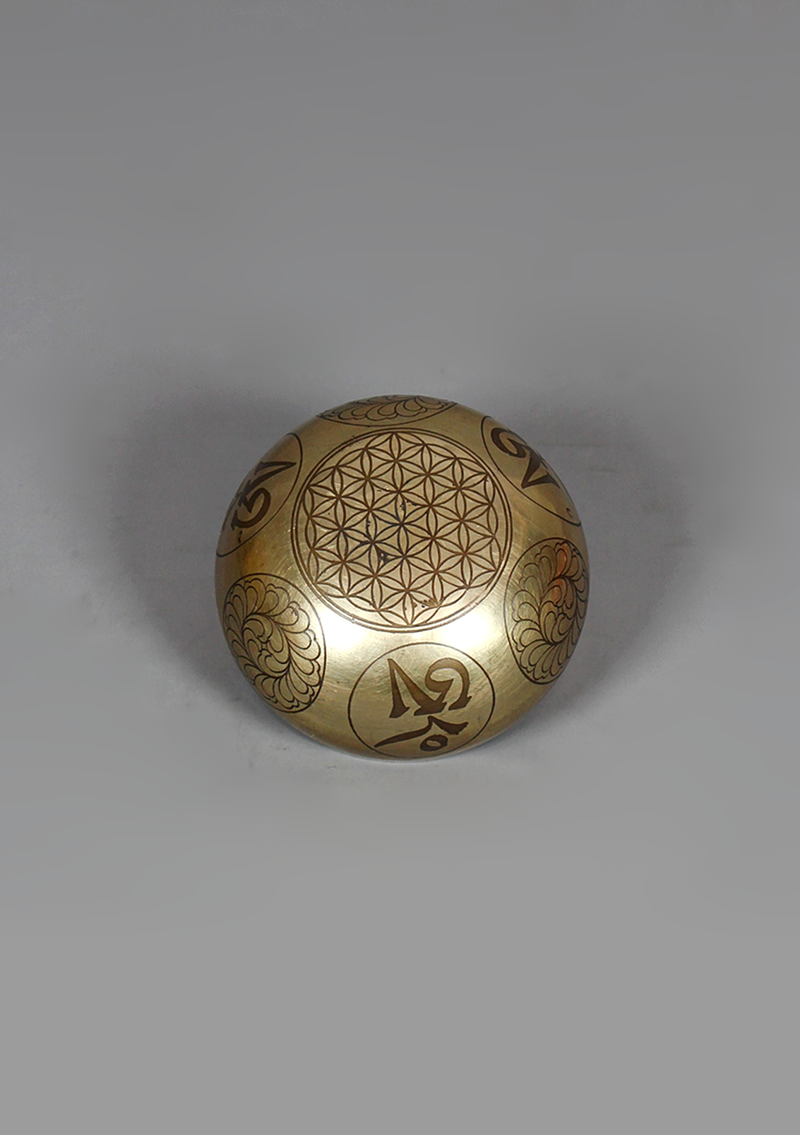 Ganesh Singing Bowl 3" D