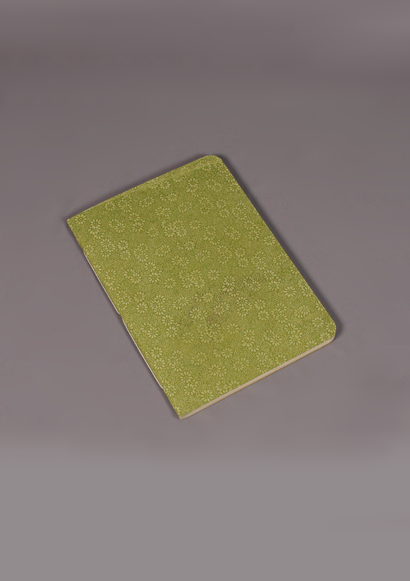 Calico Flower Design Printed Lokta Paper Journal