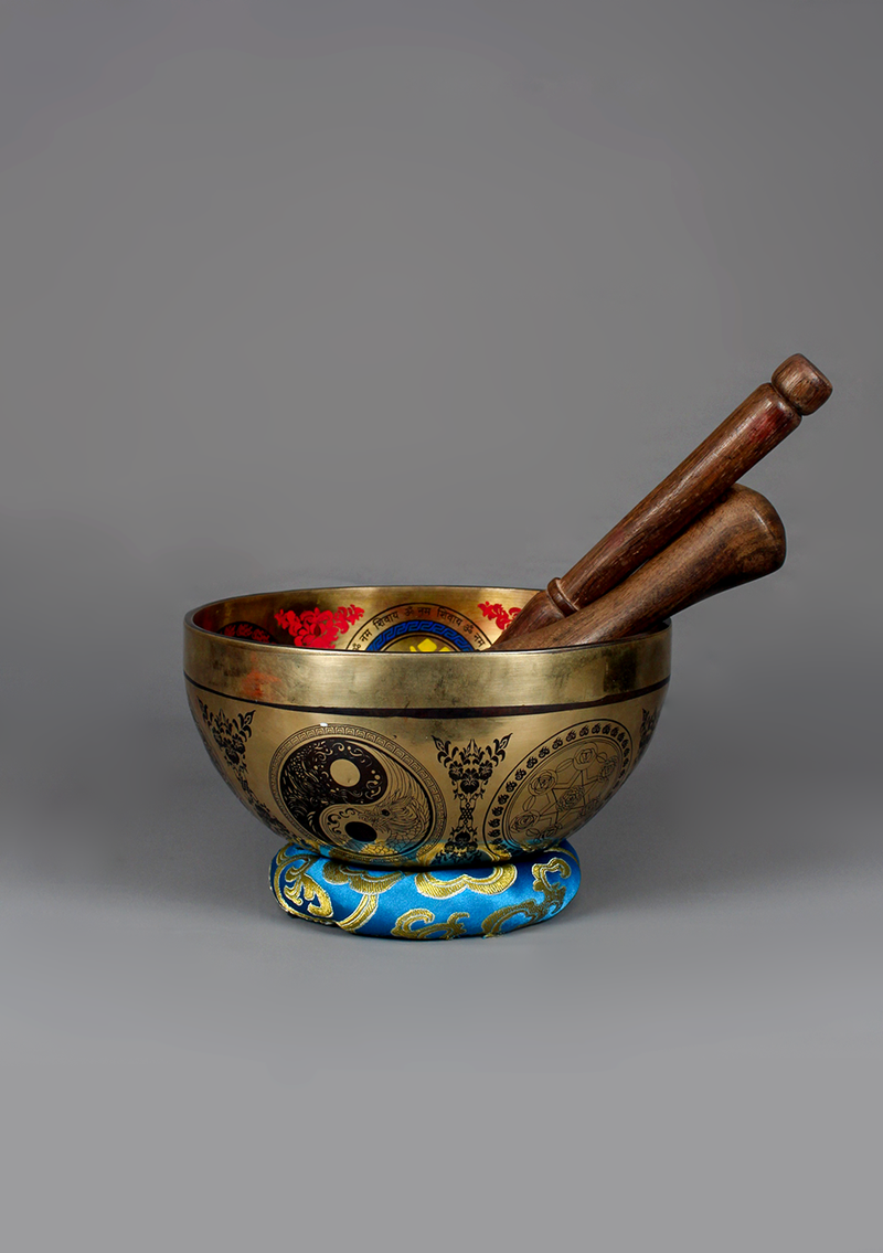 Shiva HandPainted Singing Bowl 7"