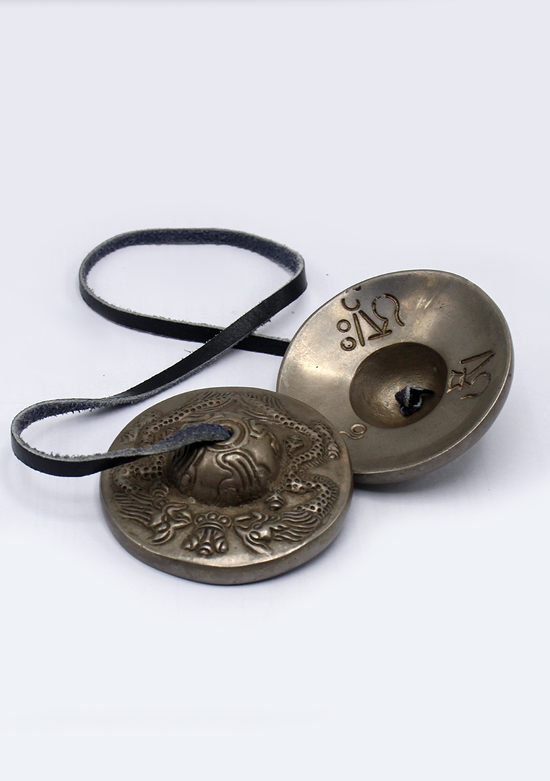 Dragon Carving Tingsha Cymbal