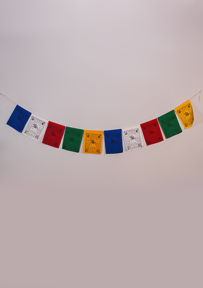 100% Cotton Windhorse Prayer Flags Medium