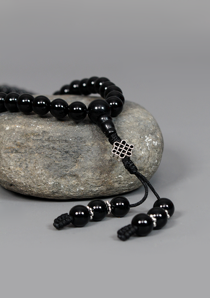 Black Onyx 108 Beads Prayer Mala